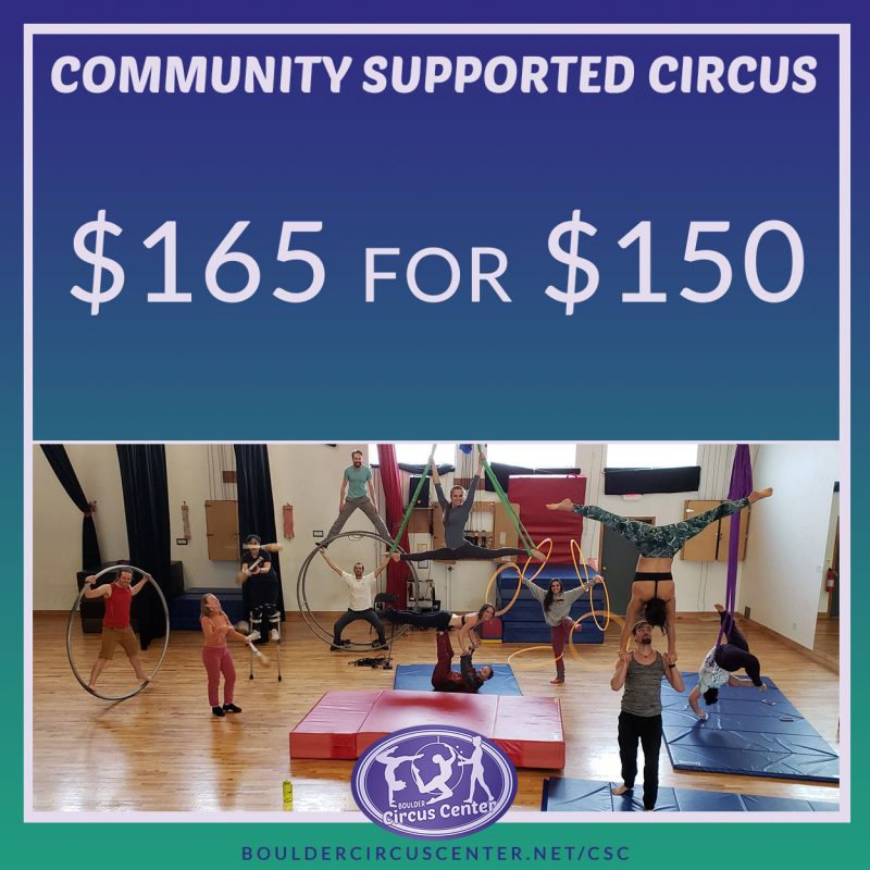 Community Supported Circus Boulder Circus Center
